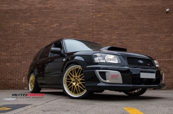 SUBARU FORESTER OM GOLD POLISH LIP